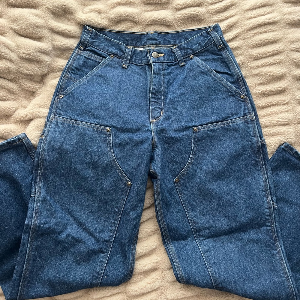 Carhartt — loose fit double-front utility logger jean (30x30)